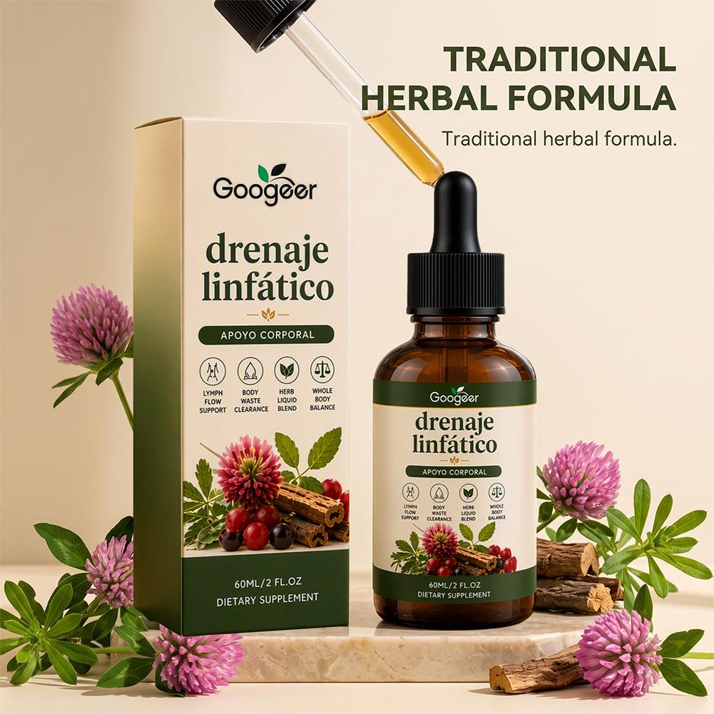 Herbal Wellness Drops - 60ml 허브 액상 보충제, 캐치위드, 베드스트로우,