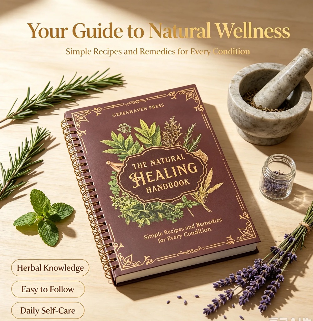 Herbal Wellness Recipes - 자연 치유 핸드북 천연 허브 요법