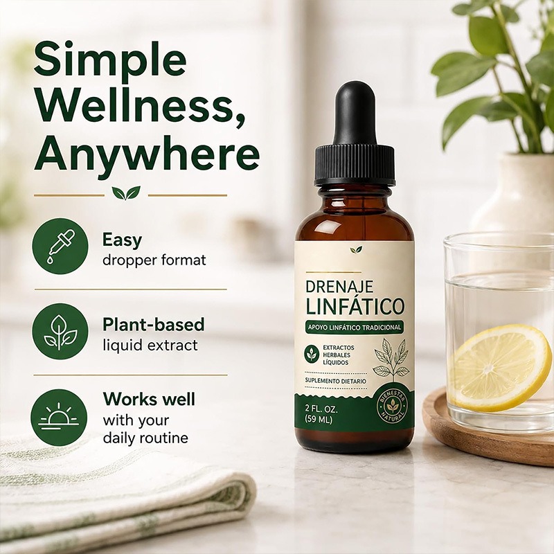 59ml 천연 허브 웰니스 드롭스 액상 림프 지원 배액 - Herbal Wellness Drops 리뷰 및 가격