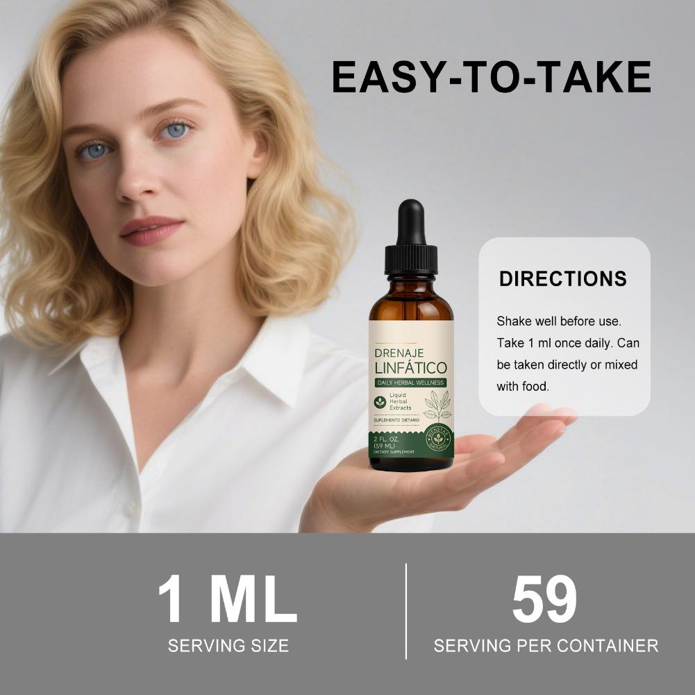 59ml 천연 허브 웰니스 드롭스 액상 림프 지원 배액 - Herbal Wellness Drops 리뷰 및 가격