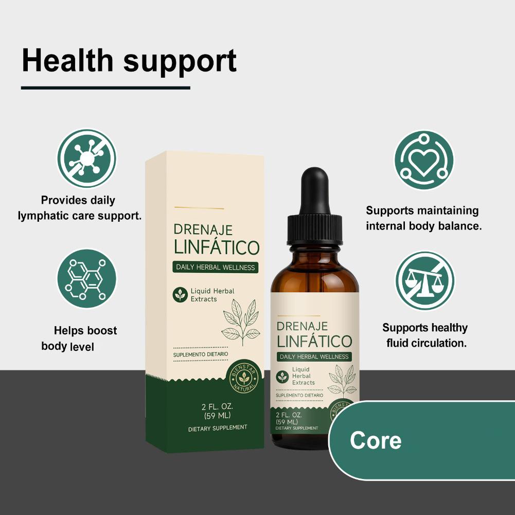 59ml 천연 허브 웰니스 드롭스 액상 림프 지원 배액 - Herbal Wellness Drops 리뷰 및 가격