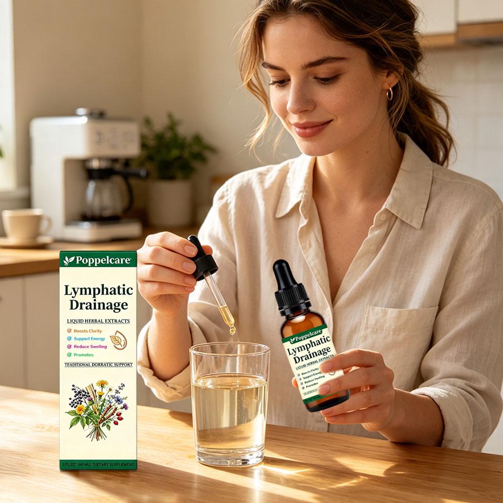 허브 림프 배출 드롭스 천연 액상 포뮬러 빠른 흡수 에 - Herbal Wellness Drops 리뷰 및 가격