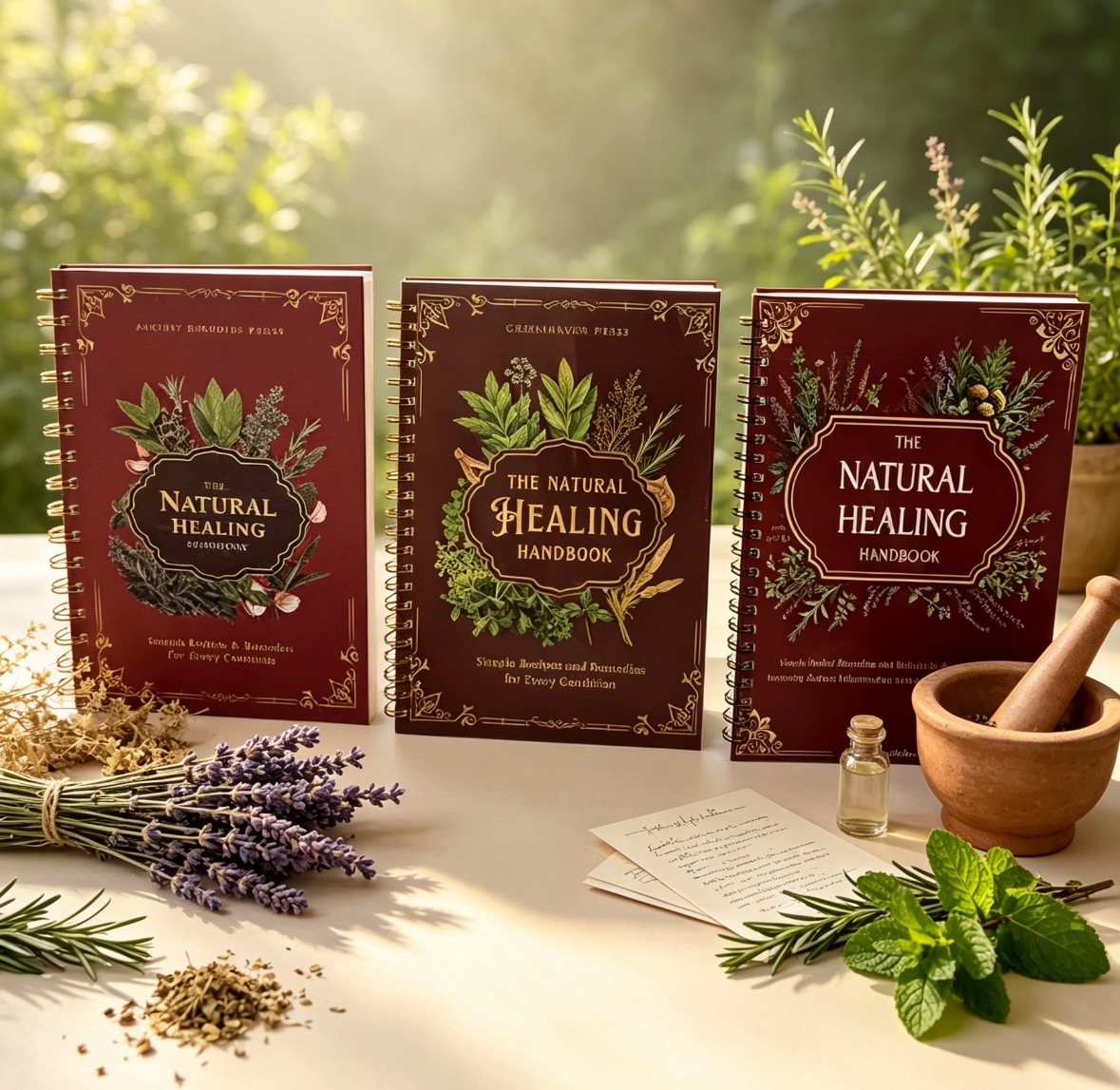 자연 치유 핸드북, 3가지 버전의 허브 자연 치료법 가 - Herbal Wellness Recipes 리뷰 및 가격