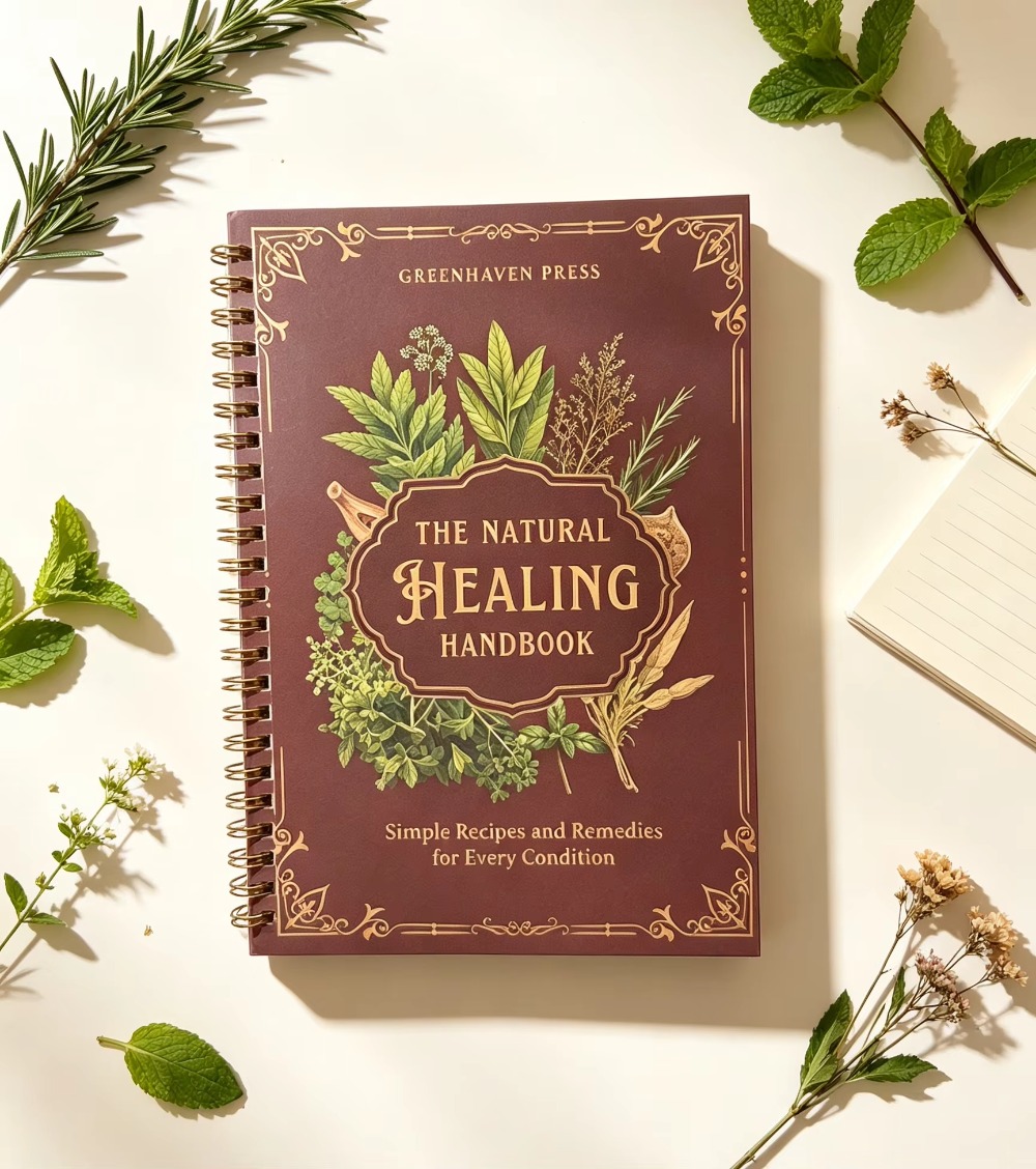 자연 치유 핸드북 천연 허브 요법 가이드북 가정 건강  - Herbal Wellness Recipes 리뷰 및 가격