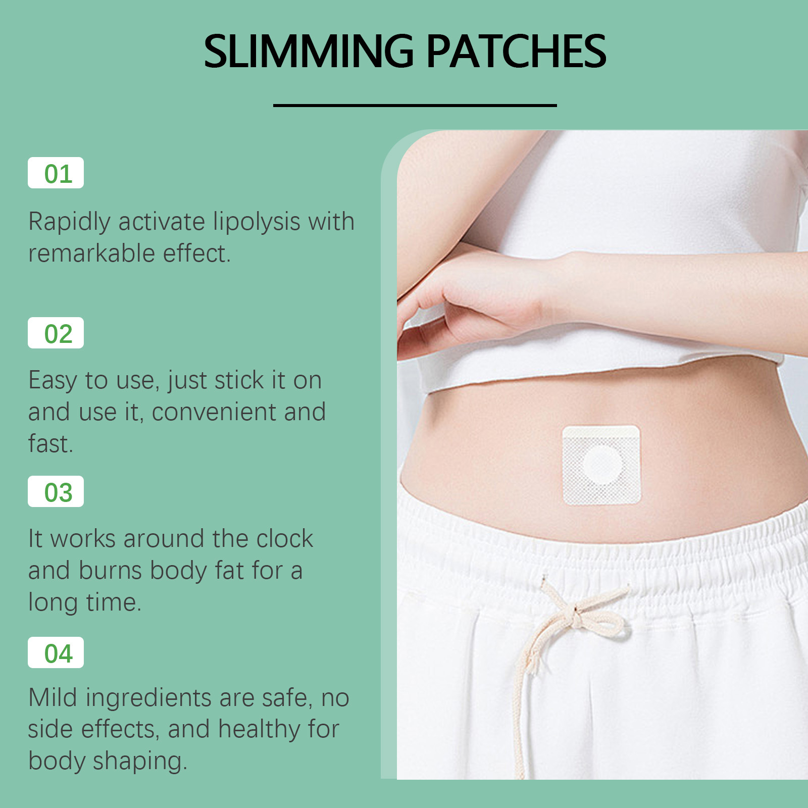 시몬스 바디 쉐이핑 패치, 체형 개선, 허브 영양 공급 - Herbal Wellness Patches 리뷰 및 가격